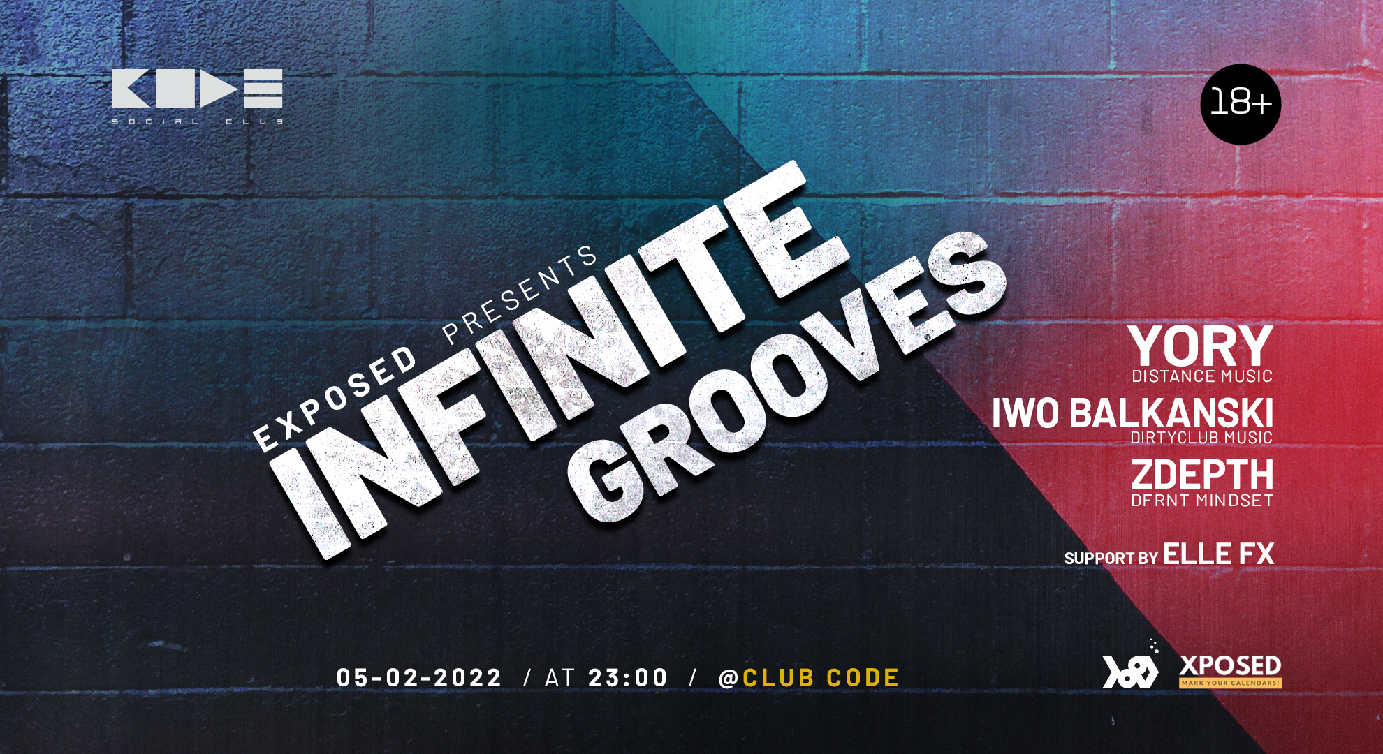 Exposed pres. Infinite Grooves Plovdiv